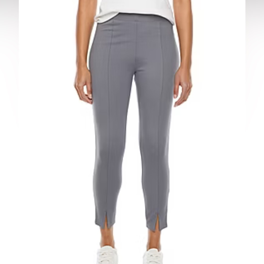 Stylus Womens High Rise Ankle Pull-On Pants Sz XL